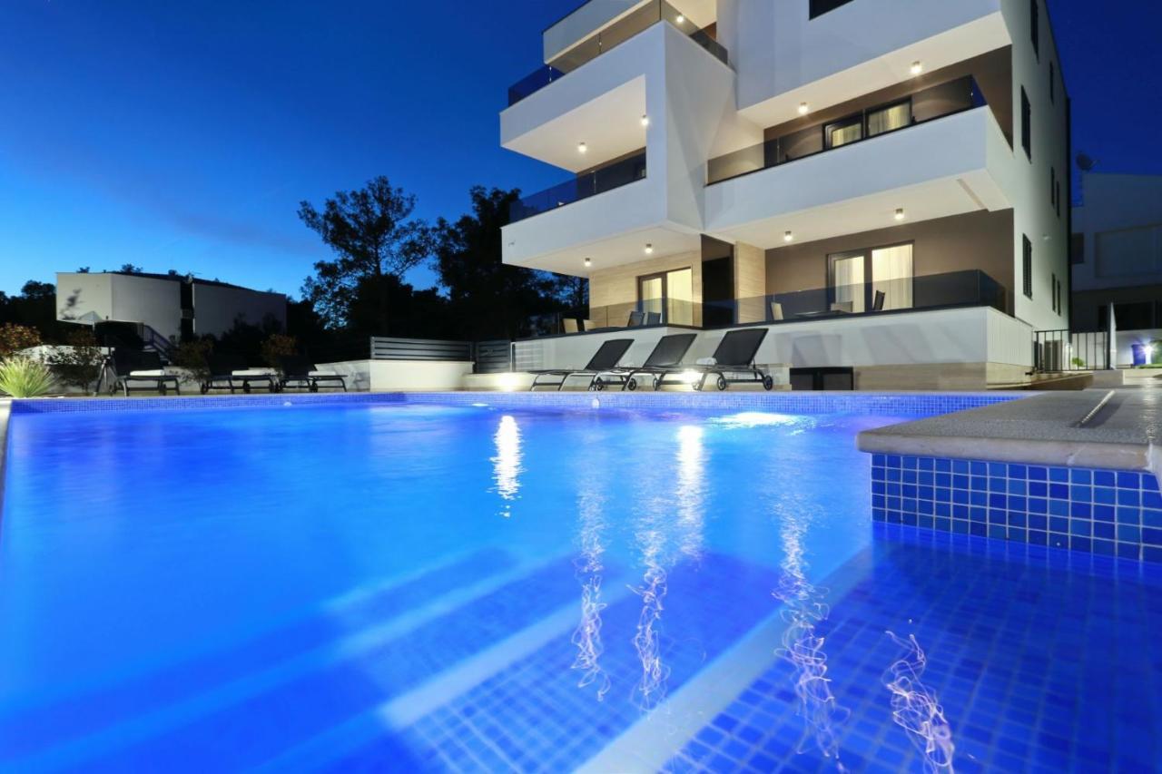 Villa Ankora 1 With Heated Pool Biograd Na Moru Exteriör bild