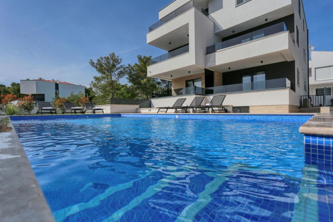Villa Ankora 1 With Heated Pool Biograd Na Moru Exteriör bild