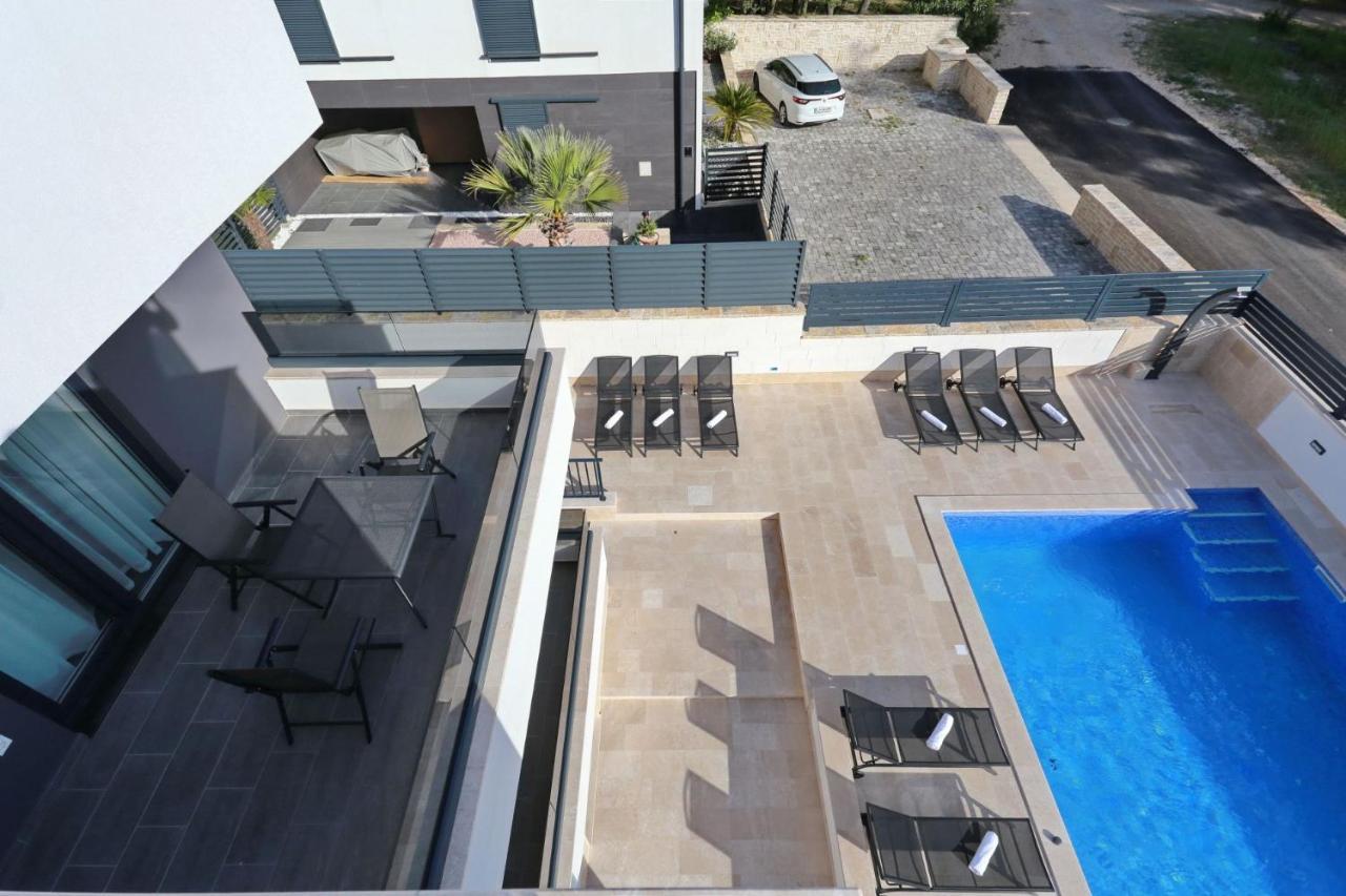Villa Ankora 1 With Heated Pool Biograd Na Moru Exteriör bild